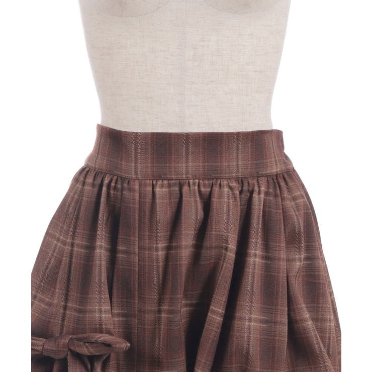 リボン×タック×ドロストスカート | axes femme | 詳細画像20 