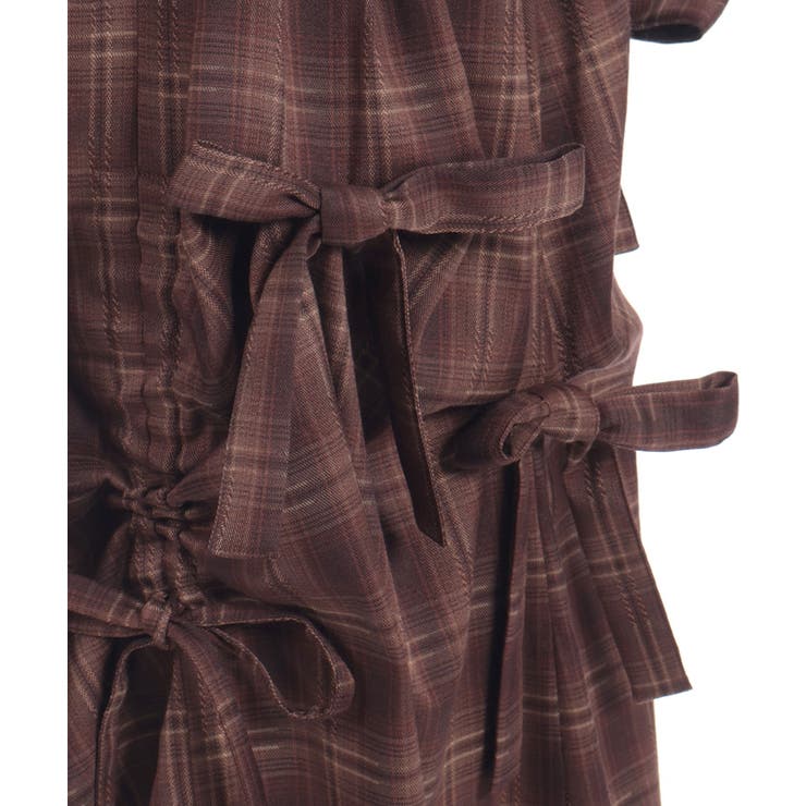 リボン×タック×ドロストスカート | axes femme | 詳細画像21 