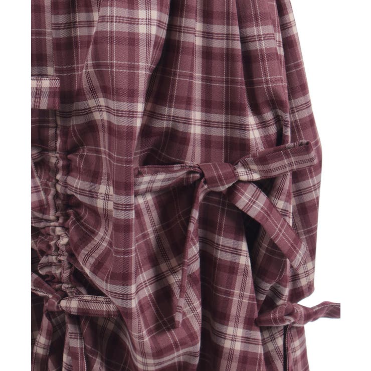 リボン×タック×ドロストスカート | axes femme | 詳細画像28 