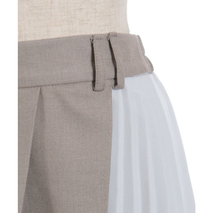 プリーツ切替スカート | axes femme | 詳細画像13 