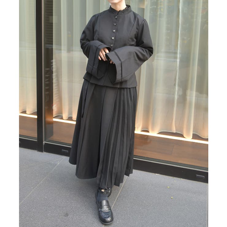 プリーツ切替スカート | axes femme | 詳細画像5 