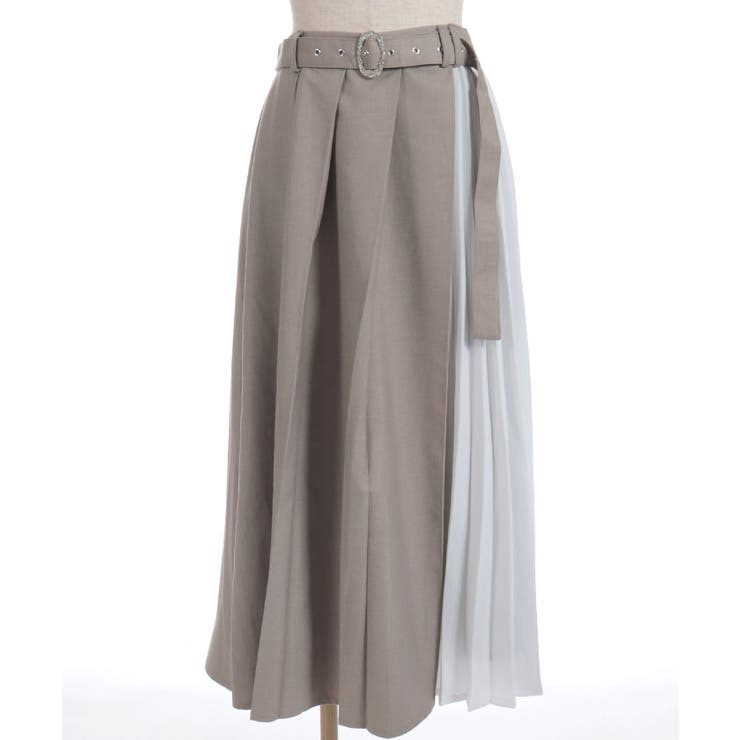 プリーツ切替スカート | axes femme | 詳細画像7 