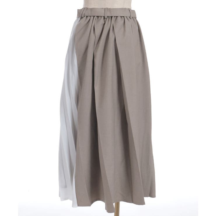 プリーツ切替スカート | axes femme | 詳細画像9 