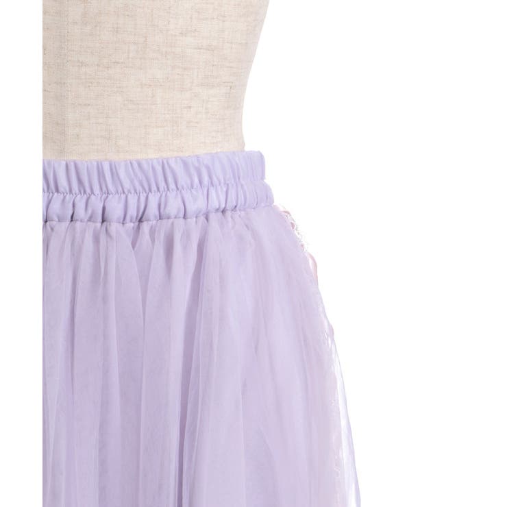 チュールレイヤードスカート | axes femme | 詳細画像20 