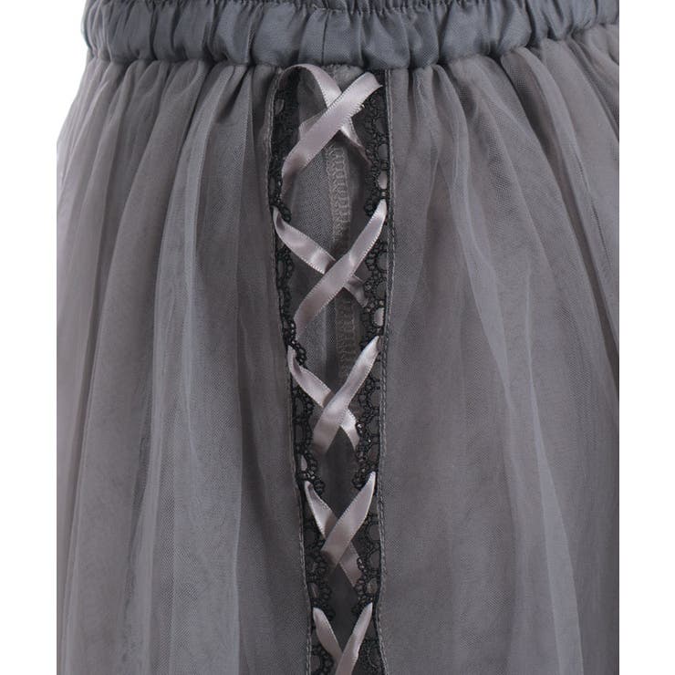 チュールレイヤードスカート | axes femme | 詳細画像32 