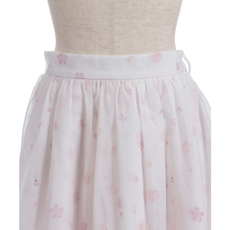 桜レース×桜柄スカート | axes femme | 詳細画像20 