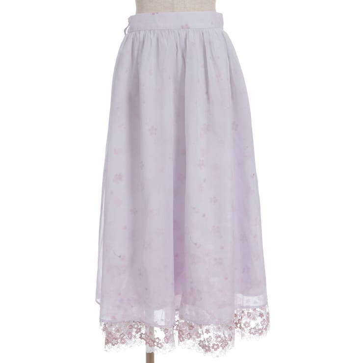 桜レース×桜柄スカート | axes femme | 詳細画像22 