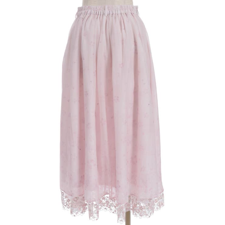 桜レース×桜柄スカート | axes femme | 詳細画像29 