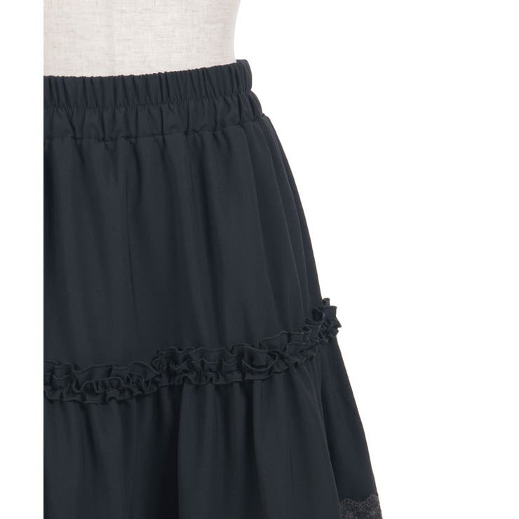 フリル切替ティアードスカート | axes femme | 詳細画像12 