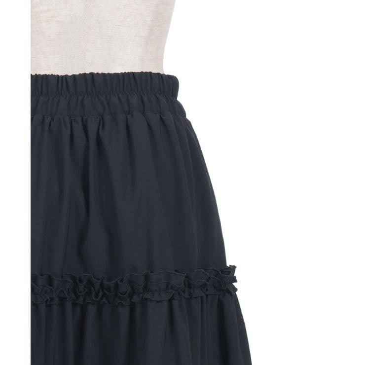 フリル切替ティアードスカート | axes femme | 詳細画像15 