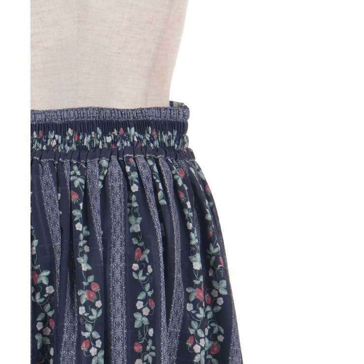 苺柄切替フレアスカート | axes femme | 詳細画像16 