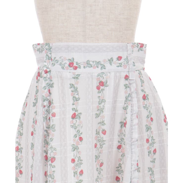 苺柄切替フレアスカート | axes femme | 詳細画像20 