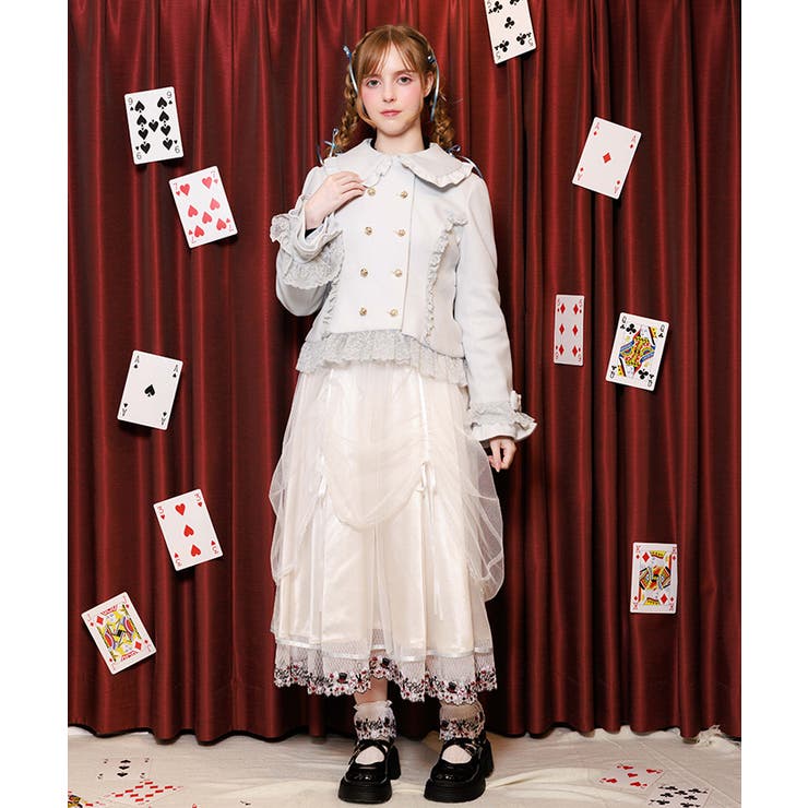 ワンダートランプレーススカート | axes femme | 詳細画像5 