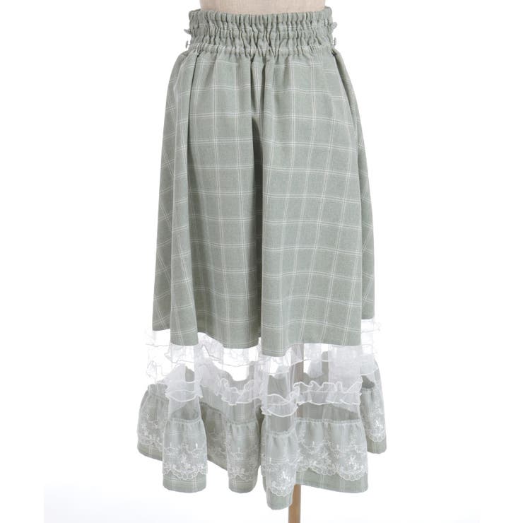 バックリボンハイウエストスカート | axes femme | 詳細画像12 