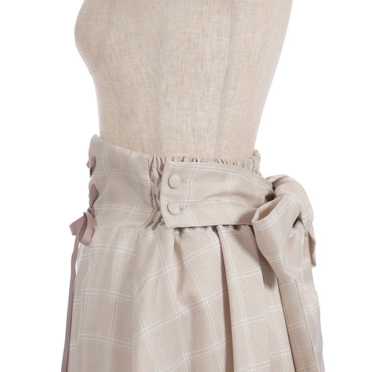 バックリボンハイウエストスカート | axes femme | 詳細画像19 