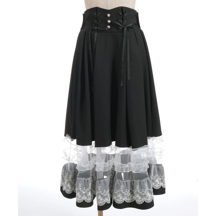 バックリボンハイウエストスカート | axes femme | 詳細画像22 