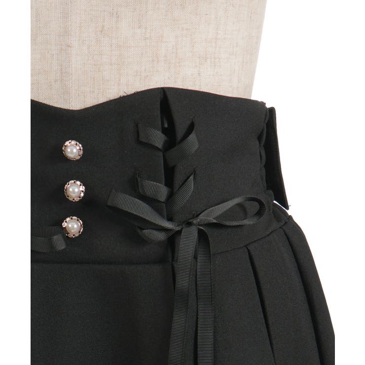 バックリボンハイウエストスカート | axes femme | 詳細画像25 