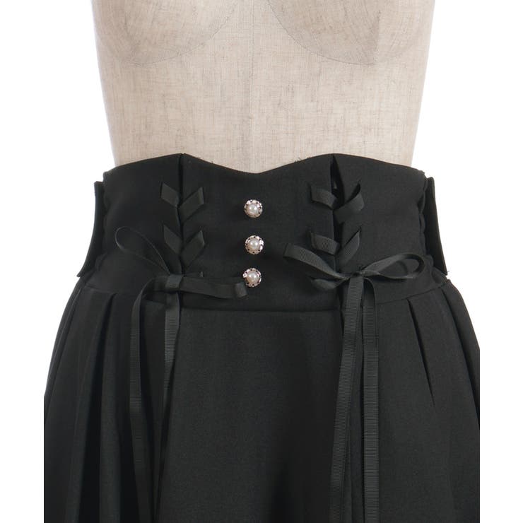 バックリボンハイウエストスカート | axes femme | 詳細画像27 