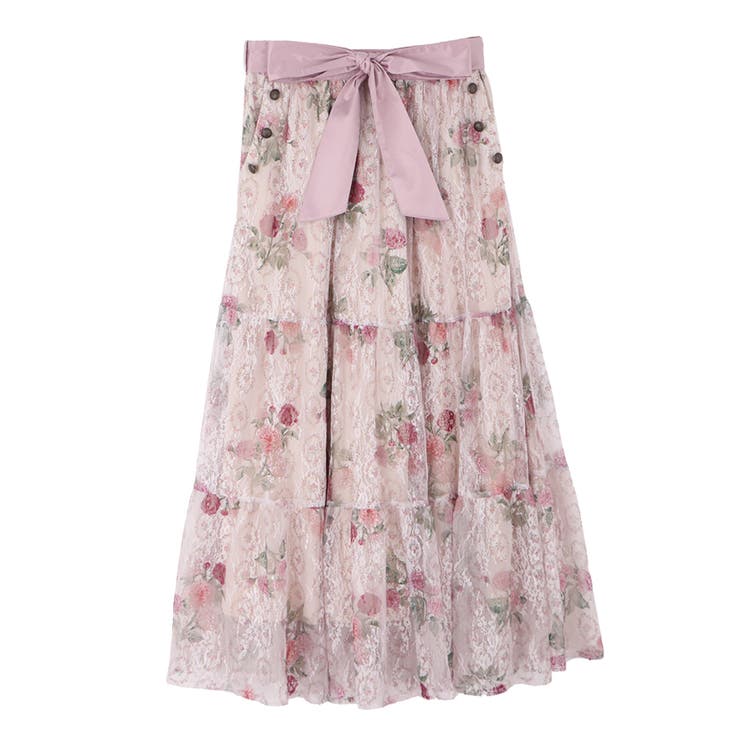 新品アクシーズファムaxesfemmeオリエンタル柄サロペット綿100 Mピンク 人気特価