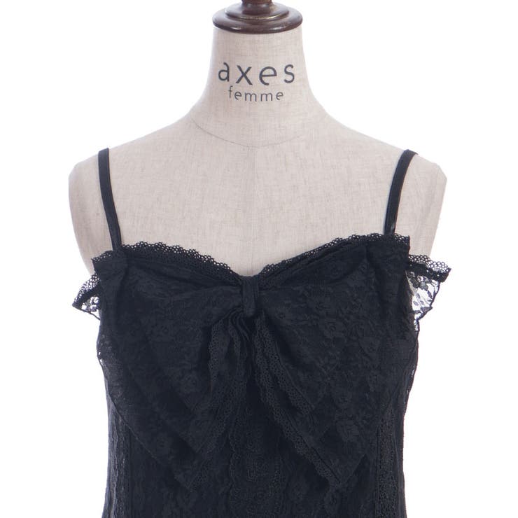 ストラップビジュータンク[品番：IGAW0002100]｜axes femme