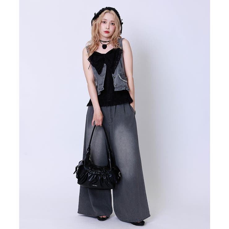 ストラップビジュータンク[品番：IGAW0002100]｜axes femme