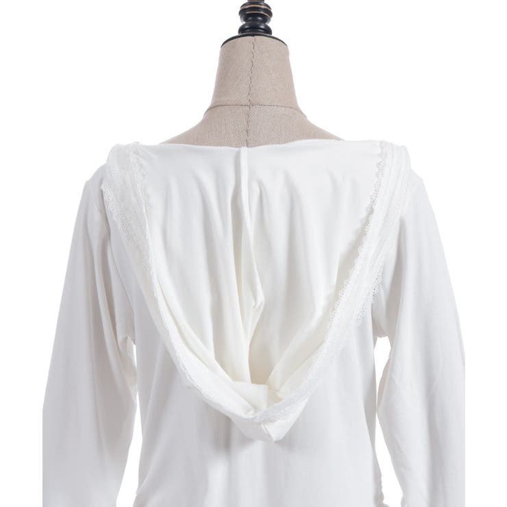 ドレープアシメレースヘムプルオーバー | axes femme | 詳細画像20 