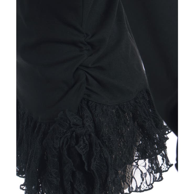 ドレープアシメレースヘムプルオーバー | axes femme | 詳細画像28 