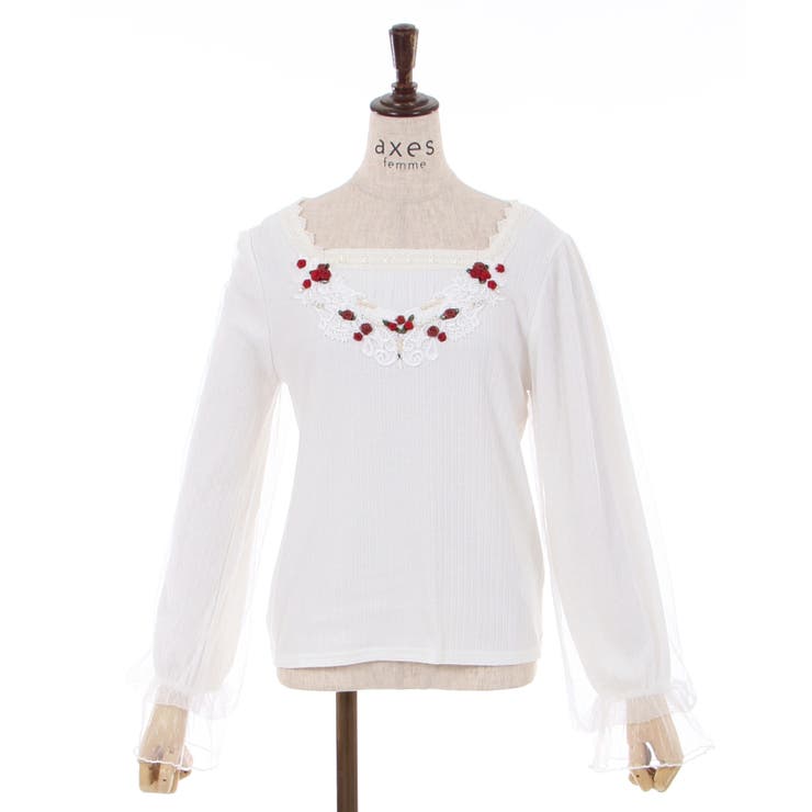 axes femme ローズガーデン トップス・インナースカートセット プリンセスローズガーデンPO[品番：IGAW0003319]｜axes femme