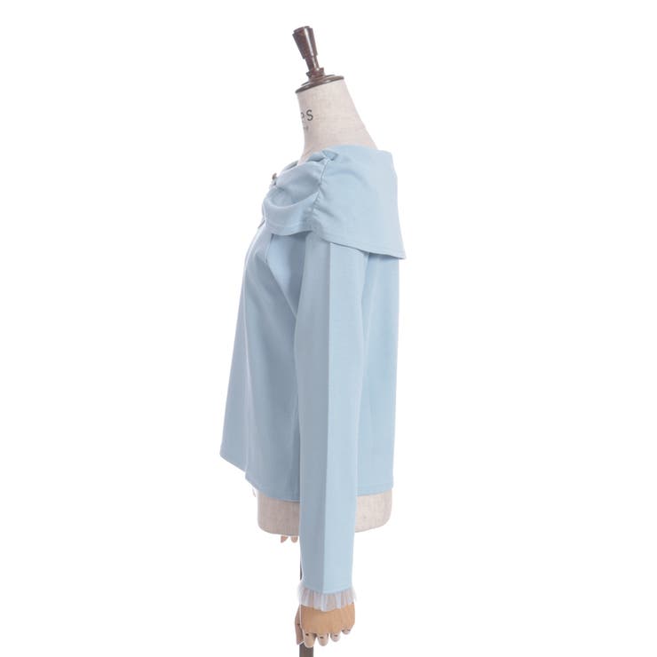 オフショル風リボンカットプルオーバー | axes femme | 詳細画像27 