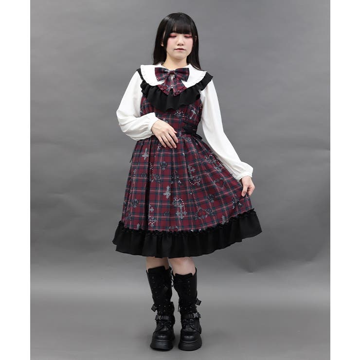 ナイトメアチェックワンピース | axes femme | 詳細画像10 