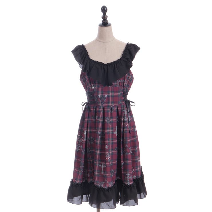 ナイトメアチェックワンピース | axes femme | 詳細画像19 