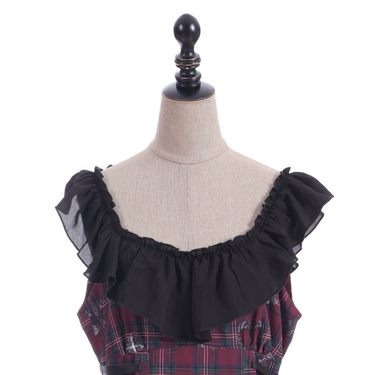 ナイトメアチェックワンピース | axes femme | 詳細画像22 