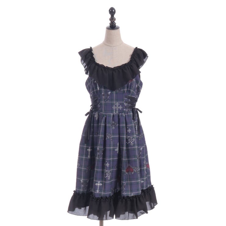 ナイトメアチェックワンピース | axes femme | 詳細画像27 