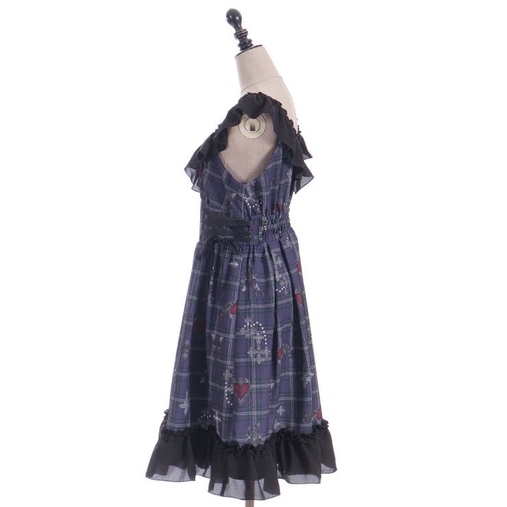 ナイトメアチェックワンピース | axes femme | 詳細画像28 