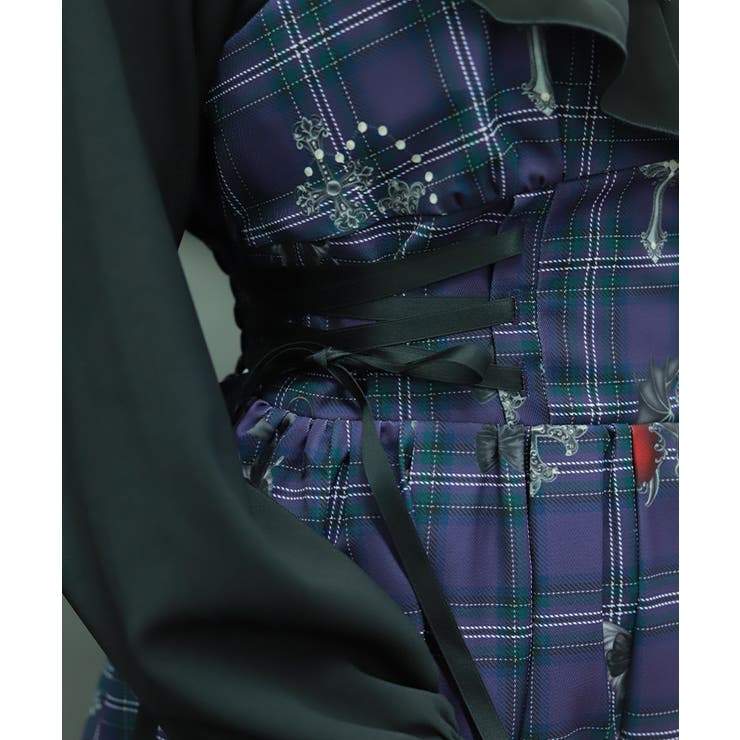 ナイトメアチェックワンピース | axes femme | 詳細画像6 