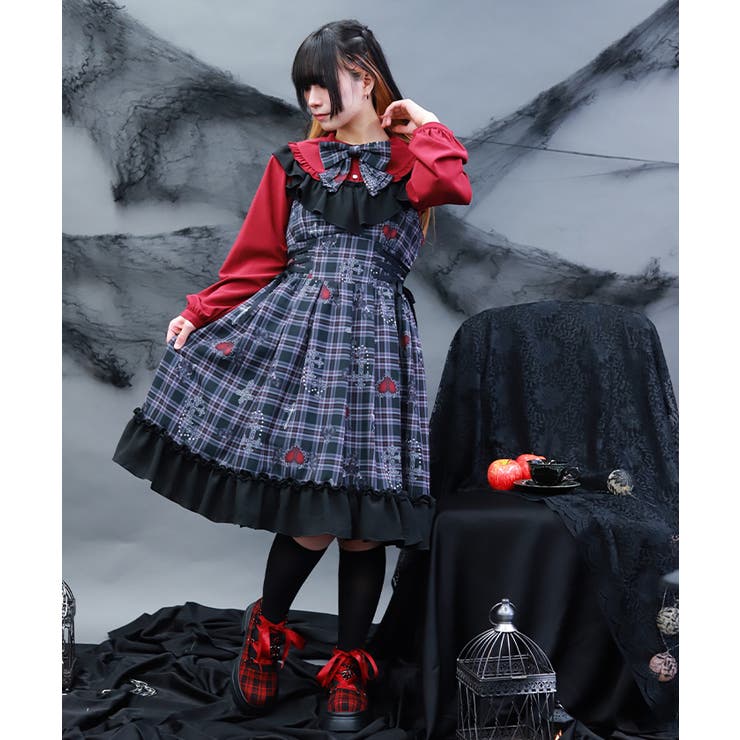 ナイトメアチェックワンピース | axes femme | 詳細画像8 