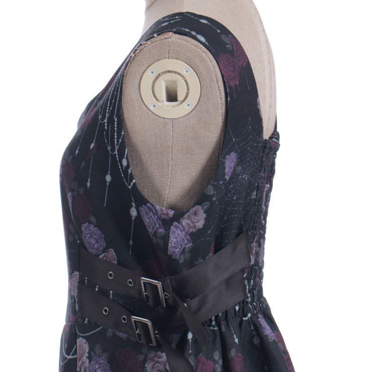 ナイトメアローズアシメワンピース | axes femme | 詳細画像24 