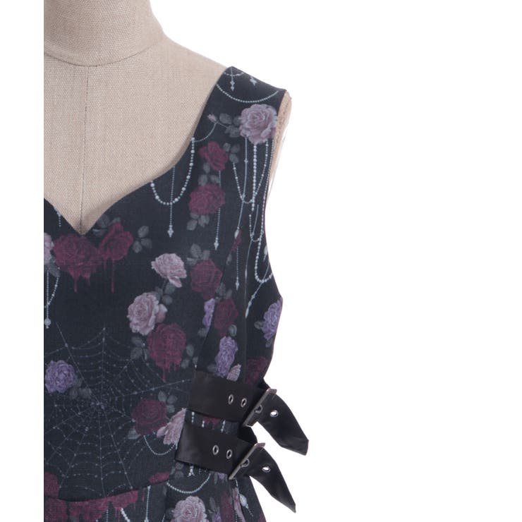 ナイトメアローズアシメワンピース | axes femme | 詳細画像26 