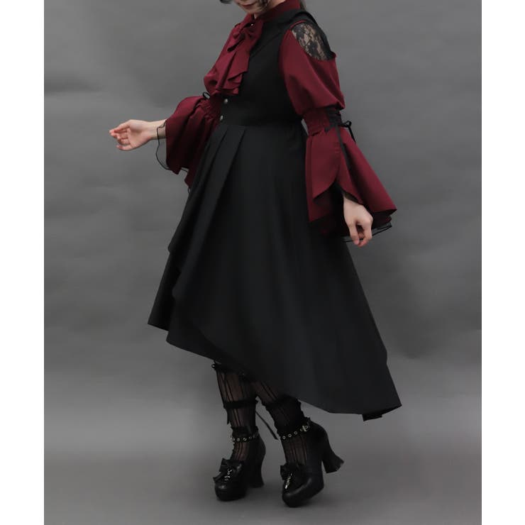アシメベストデザインワンピース | axes femme | 詳細画像9 