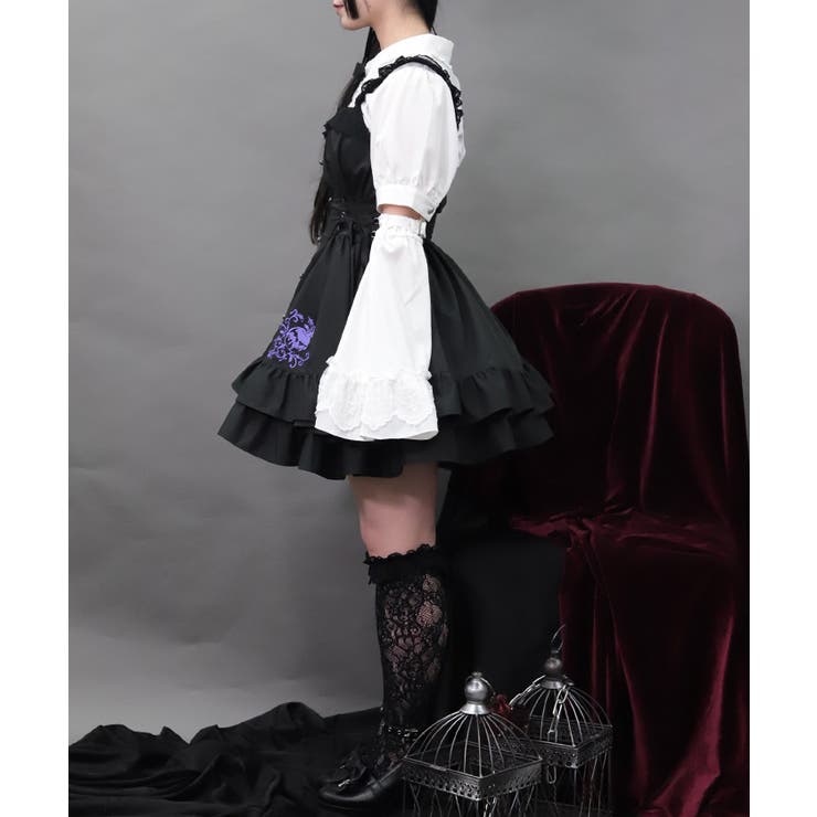 ポイズンアップル刺繍ミニワンピース | axes femme | 詳細画像2 