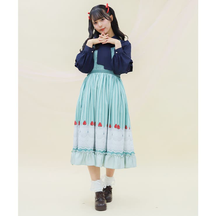 グリーン | ガトー・フレーズフリルワンピース | axes femme