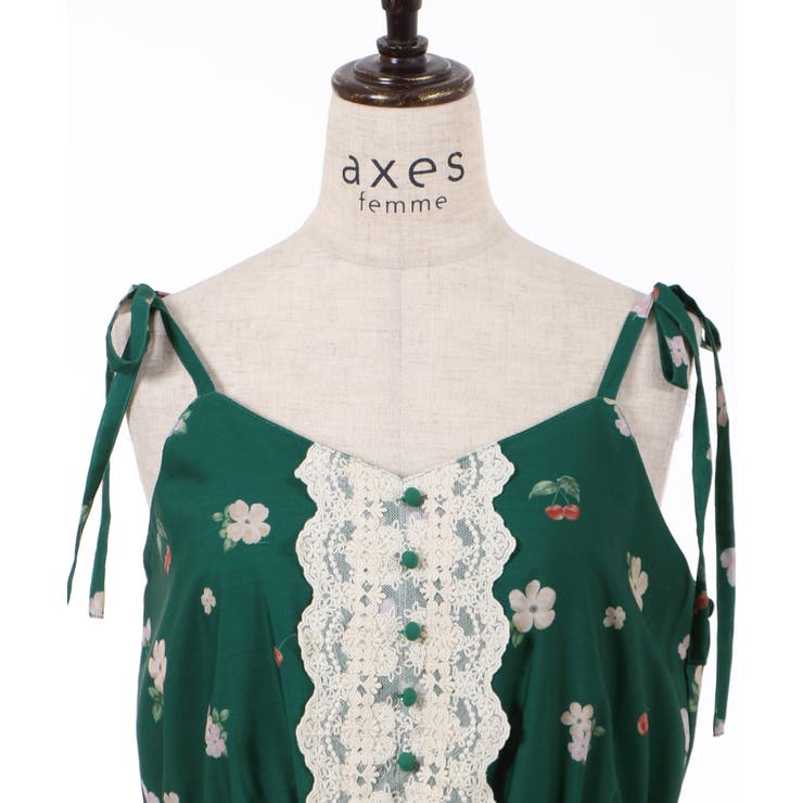 ミックスフルーツ柄OP[品番：IGAW0001808]｜axes femme