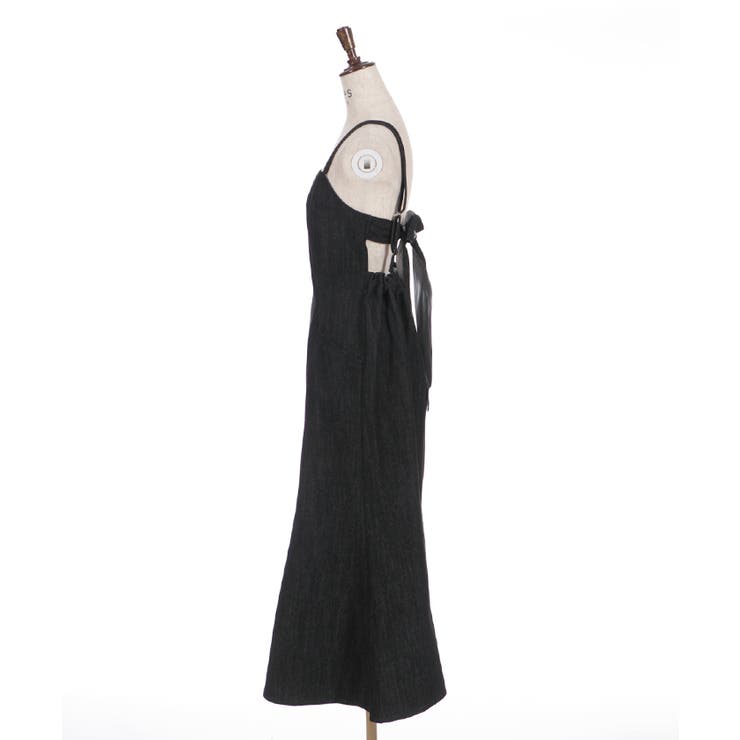 バックリボンキャミワンピース[品番：IGAW0002154]｜axes femme