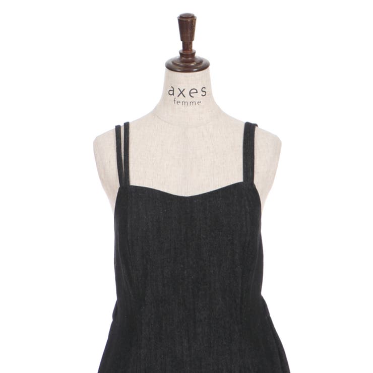 バックリボンキャミワンピース[品番：IGAW0002154]｜axes femme