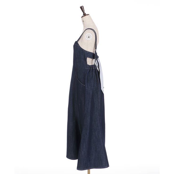 バックリボンキャミワンピース[品番：IGAW0002154]｜axes femme