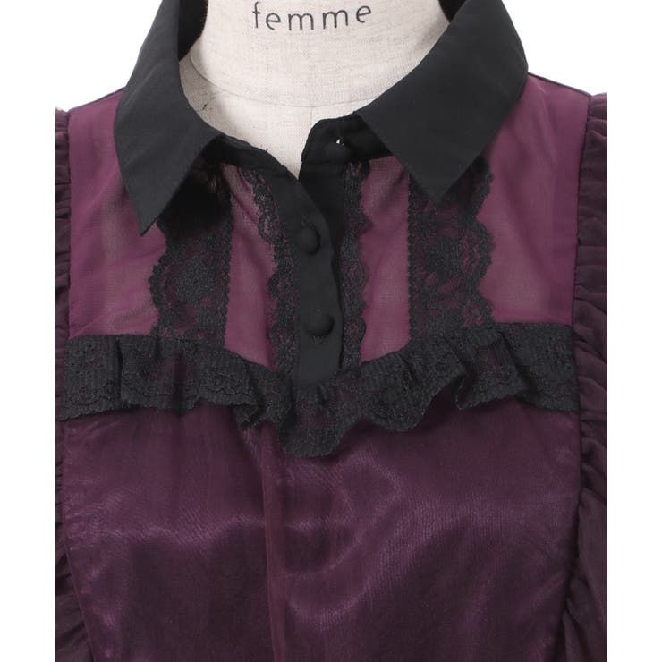 ボリュームフリルドレス New arrival】 ボリューム感たっぷりのフリルが ハイセンスな