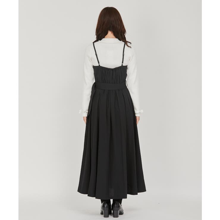 ベルト付キャミワンピース[品番：IGAW0004568]｜axes femme