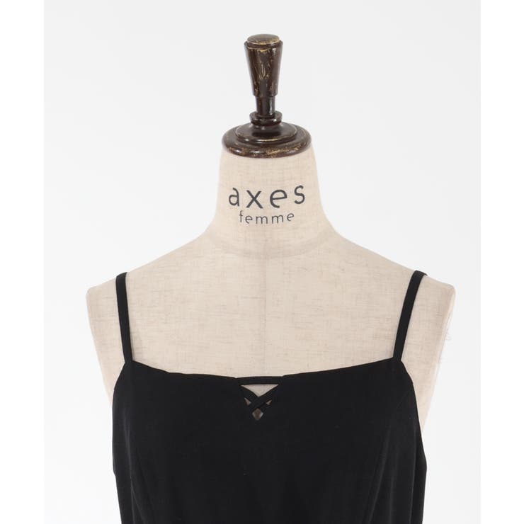 ベルト付キャミワンピース[品番：IGAW0004568]｜axes femme