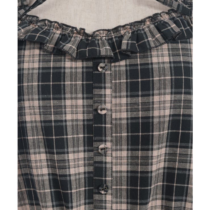 コットンレース使チェックＯＰ | axes femme | 詳細画像15 