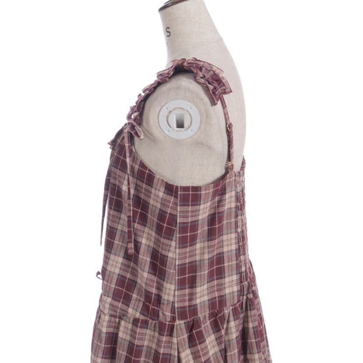 コットンレース使チェックＯＰ | axes femme | 詳細画像23 